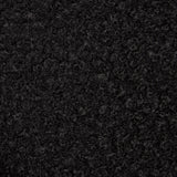 Curly Fabric Coat Black - Ribes y Casals