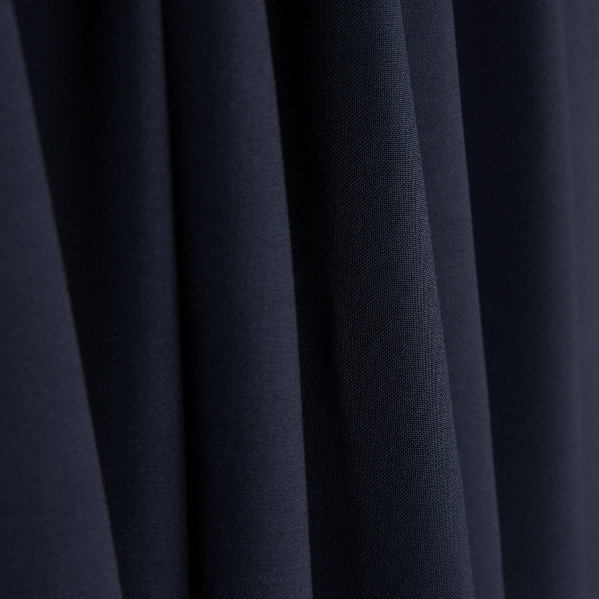 Navy Blue Plain Bamboo Fabric - Ribes y Casals