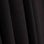 Black Plain Bamboo Fabric - Ribes y Casals