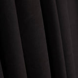 Black Plain Bamboo Fabric - Ribes y Casals