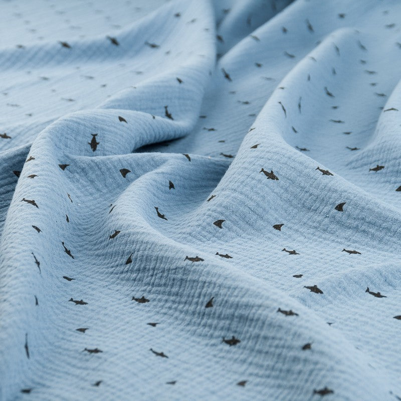 Bambula Cotton Shark Denim - Ribes y Casals