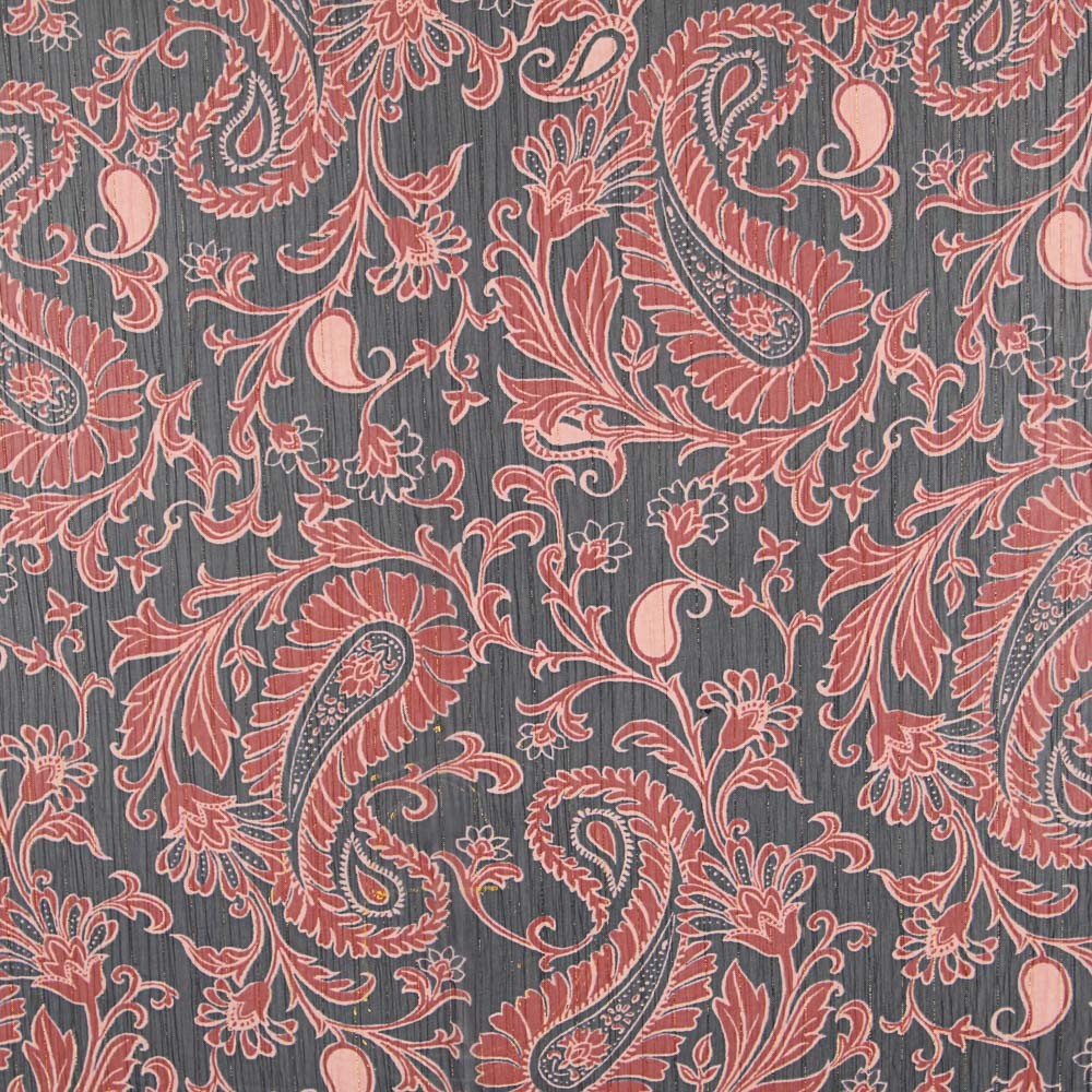 Lurex Night paisley Double Crepe - Ribes y Casals