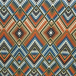 Bambula Printed Azteca Blue Orange - Ribes y Casals