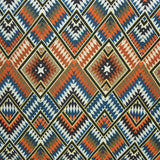 Bambula Printed Azteca Blue Orange - Ribes y Casals