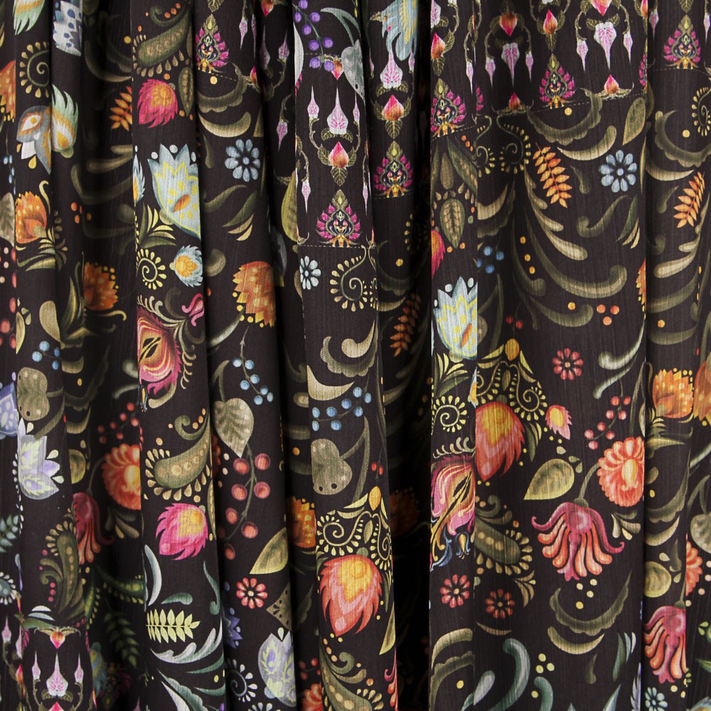 Double Gauze Polyester Folk Pink - Ribes y Casals