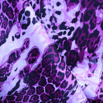 Bambula Satén Estampada Animal Fucsia - Ribes y Casals