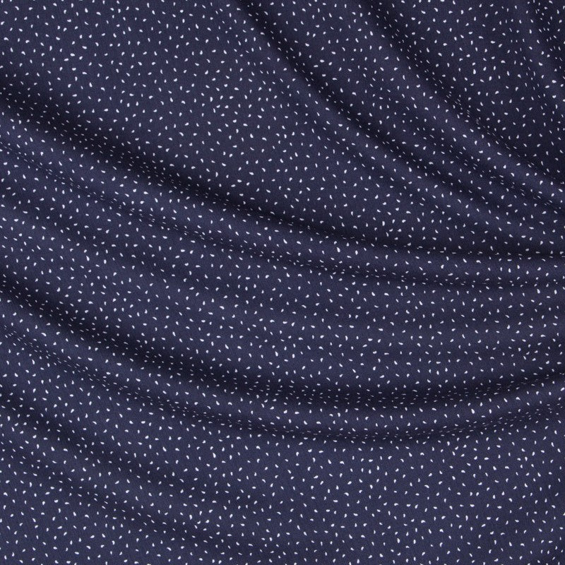 Viscose Bambula Petals Navy - Ribes y Casals