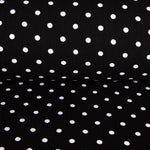 Bambula Viscose Dots Black - Ribes y Casals