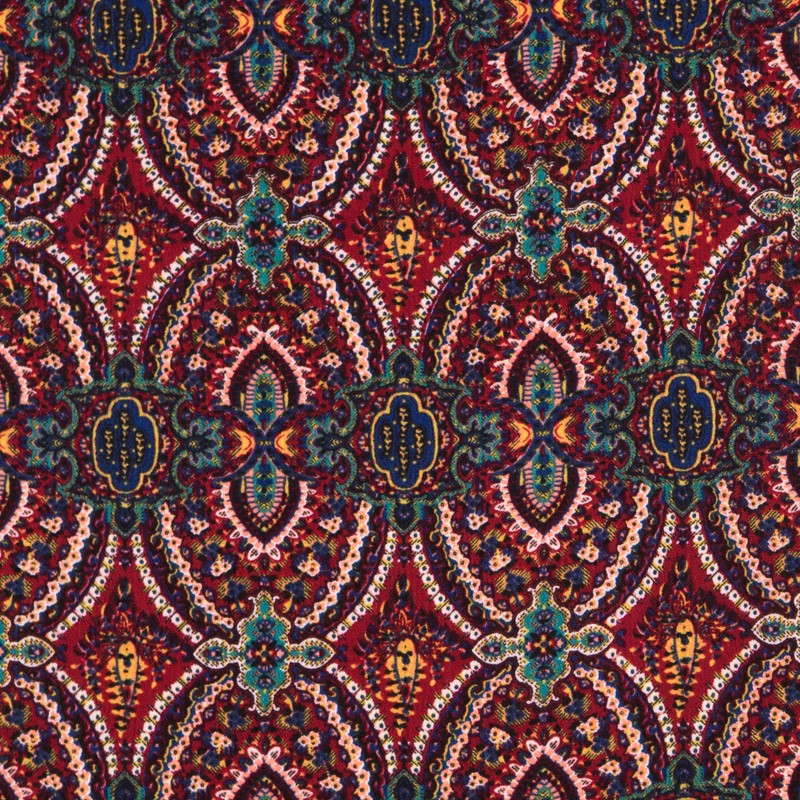 Bambula Viscose Turquey Garnet - Ribes y Casals
