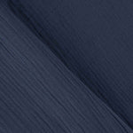 Navy Blue Cotton Muslin 135 cm - Ribes y Casals