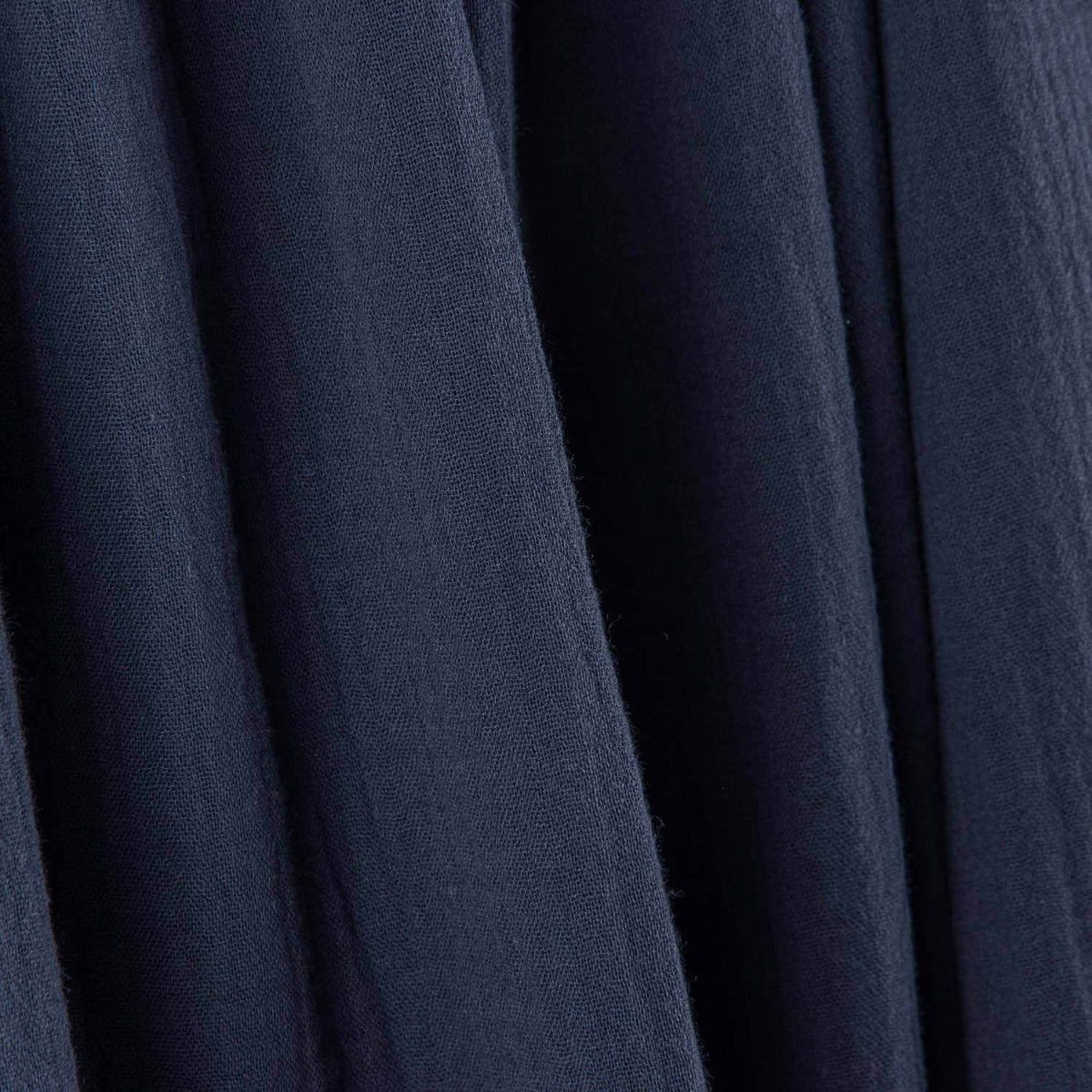 Navy Blue Cotton Muslin 135 cm - Ribes y Casals