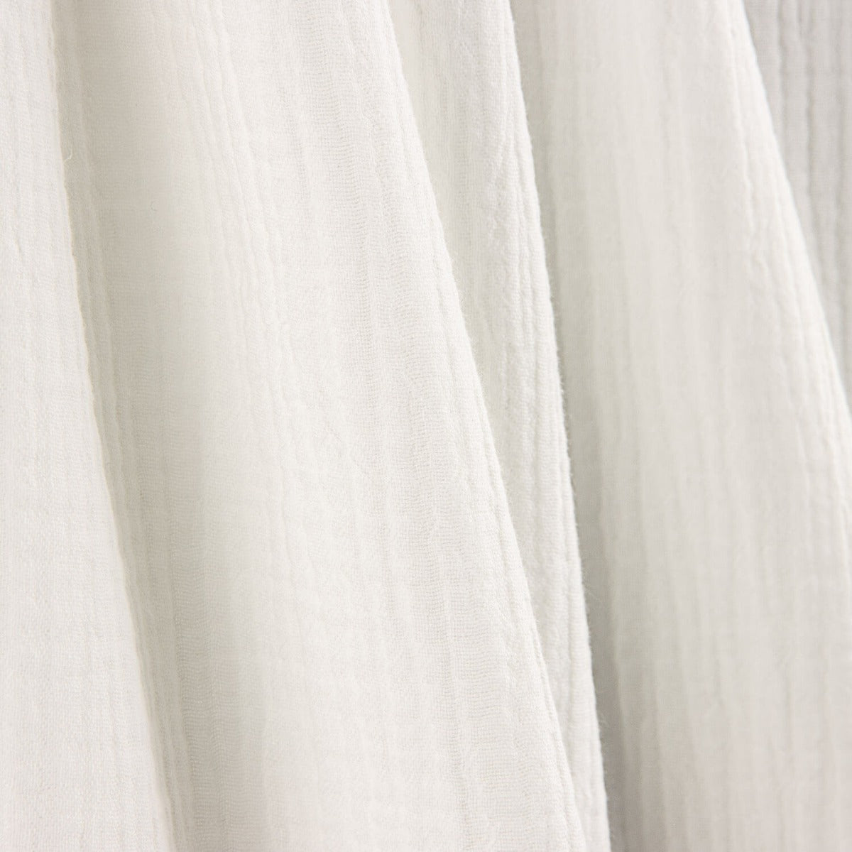 Natural White Cotton Gauze 135 cm - Ribes y Casals