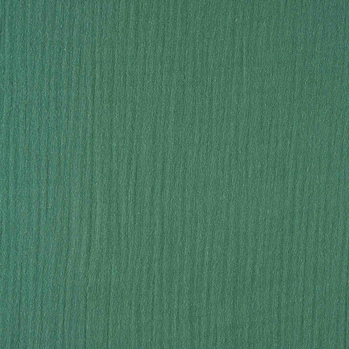 Emerald Green Cotton Muslin 135 cm - Ribes y Casals