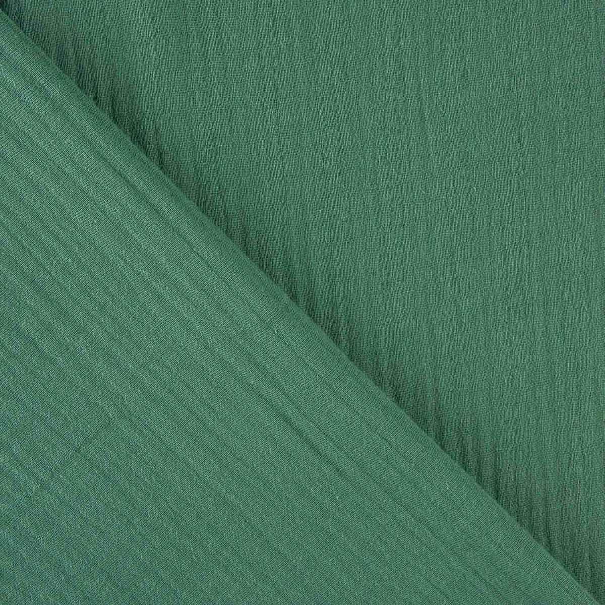 Emerald Green Cotton Muslin 135 cm - Ribes y Casals