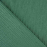 Emerald Green Cotton Muslin 135 cm - Ribes y Casals