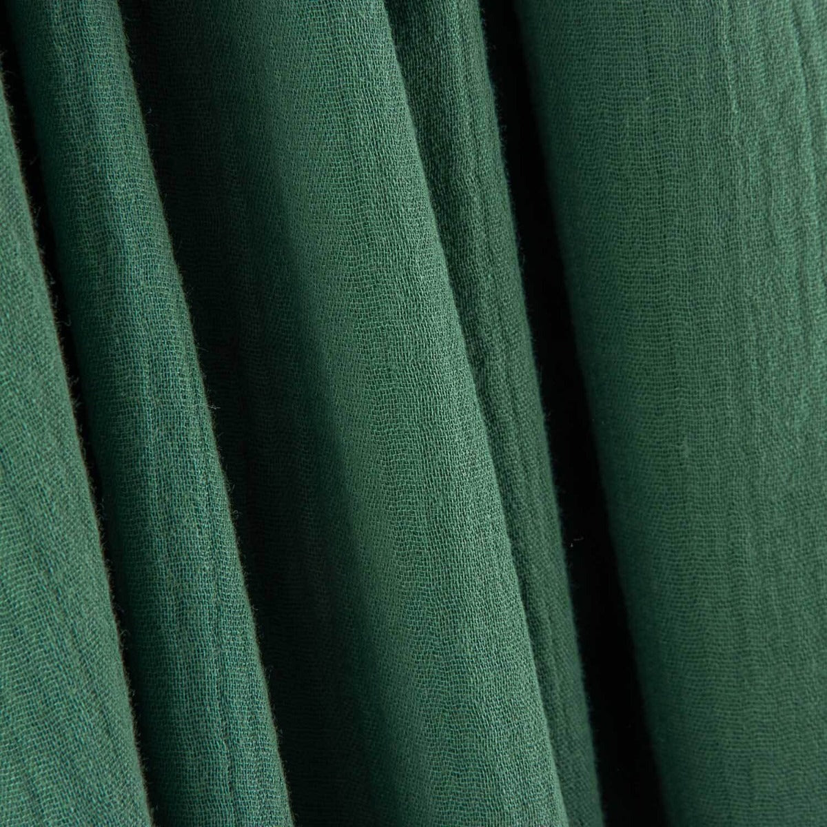 Emerald Green Cotton Muslin 135 cm - Ribes y Casals
