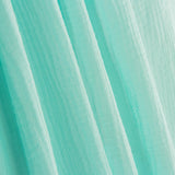 Light Turquoise Cotton Crinkled Double Gauze - Ribes y Casals