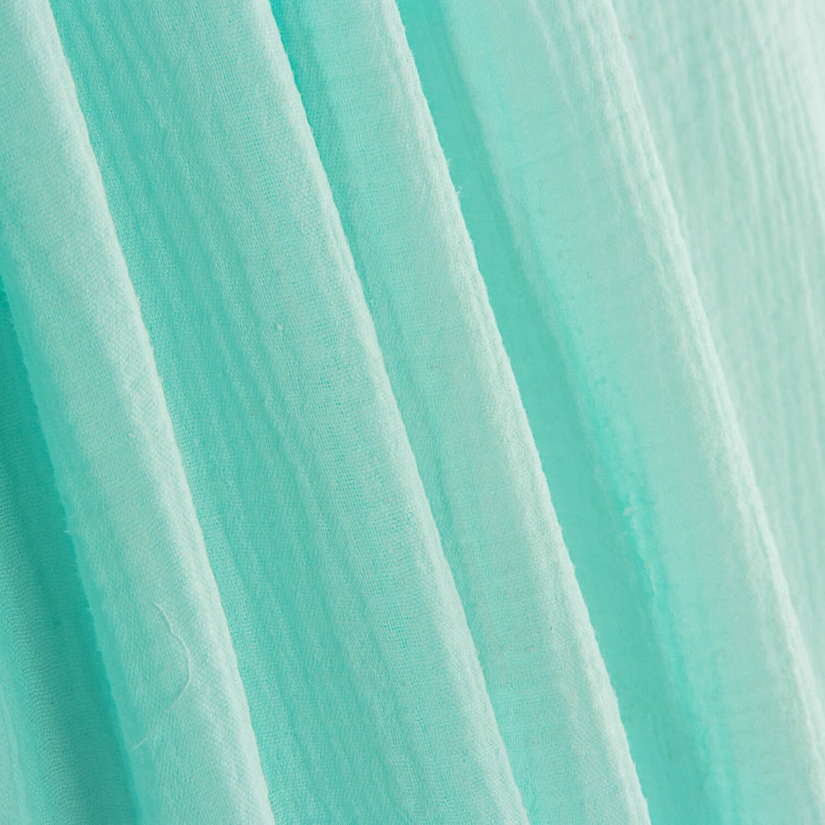 Retal Bambula Algodón 145 cm Turquesa Claro 90x145 cms - Ribes y Casals
