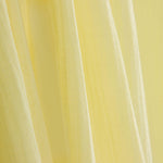 Pale Yellow Cotton Crinkled Double Gauze - Ribes y Casals