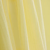 Pale Yellow Cotton Crinkled Double Gauze - Ribes y Casals