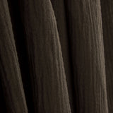 Brown Cotton Crinkled Double Gauze - Ribes y Casals