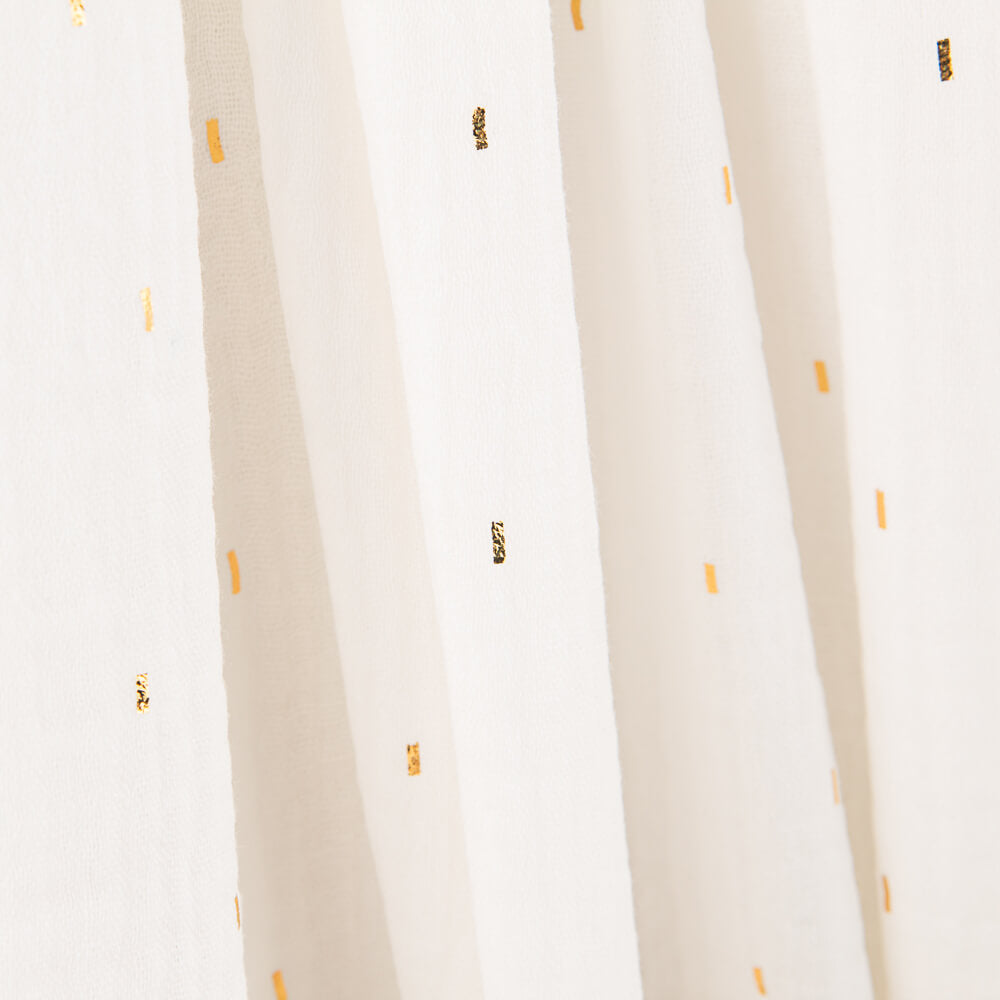 Double gauze Cotton Rain White - Ribes y Casals
