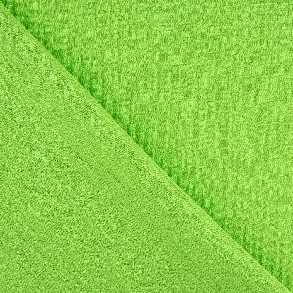 Bambula Algodón 140 cm Verde Loro - Ribes y Casals