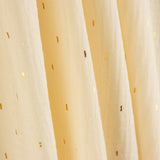 Natural Double Gauze with Gold Lurex - Ribes y Casals