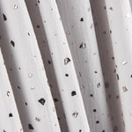 Lurex Mottled Cotton Muslin Light Grey - Ribes y Casals