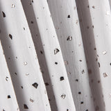 Lurex Mottled Cotton Muslin Light Grey - Ribes y Casals