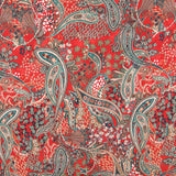 Bambula Satin Paisley Garnet - Ribes y Casals