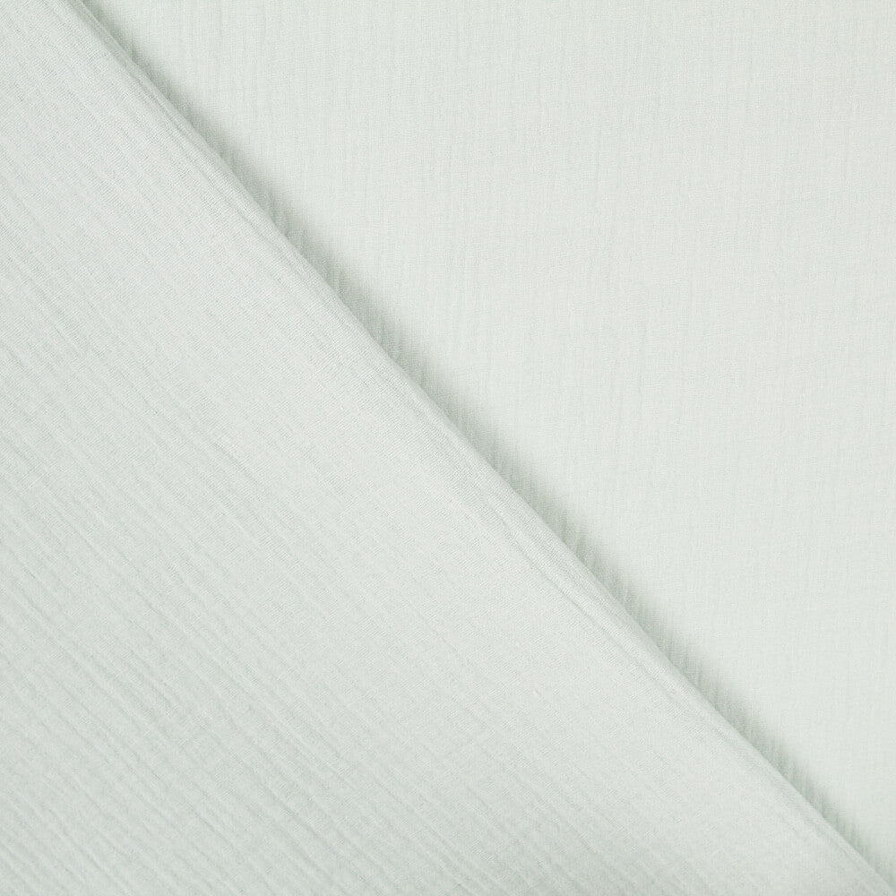 Cotton Double Gauze Pale Green - Ribes y Casals