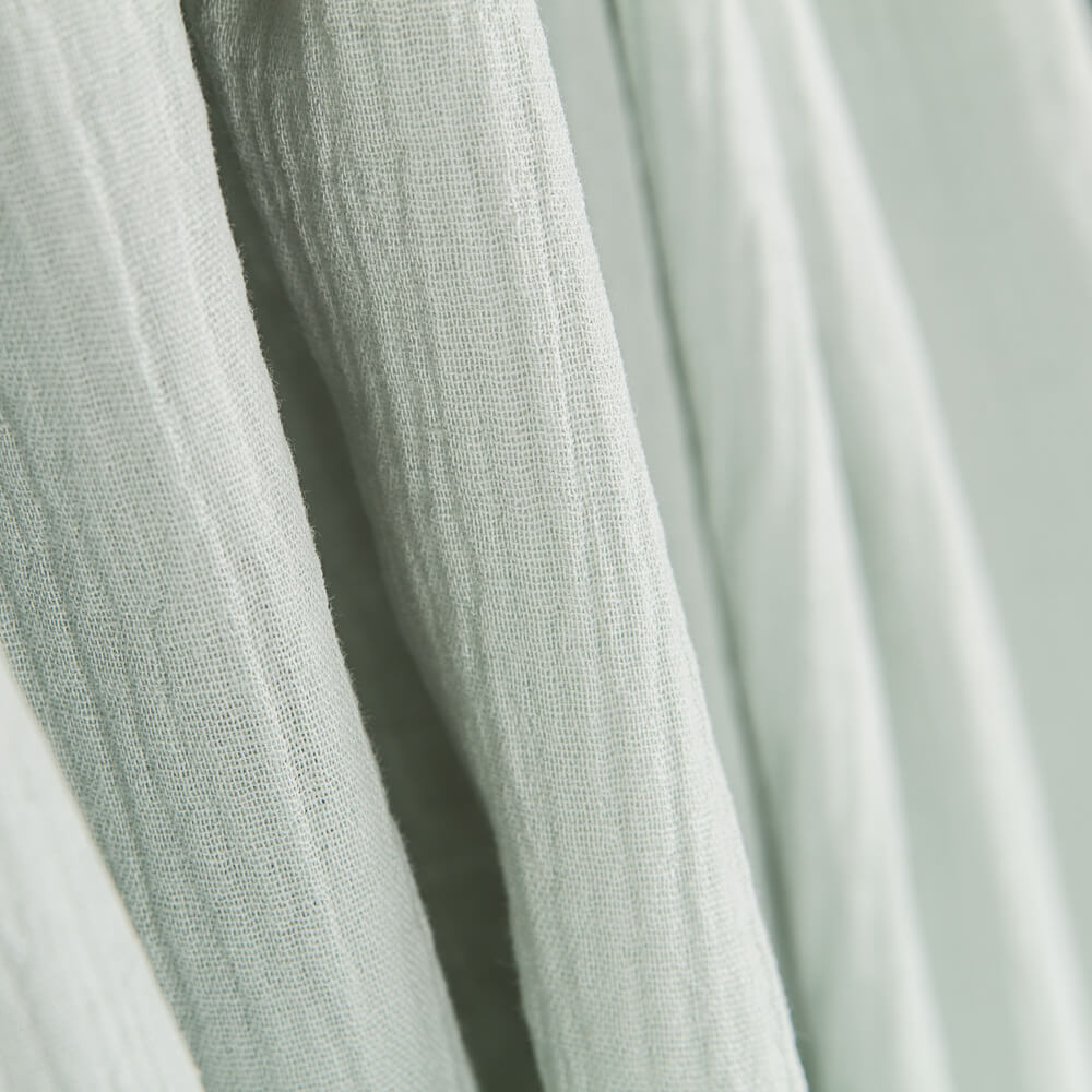 Cotton Double Gauze Pale Green - Ribes y Casals