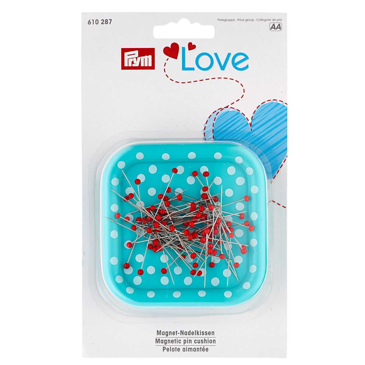 Prym -  Love Magnetic Sewing Cushion 610287 - Ribes y Casals