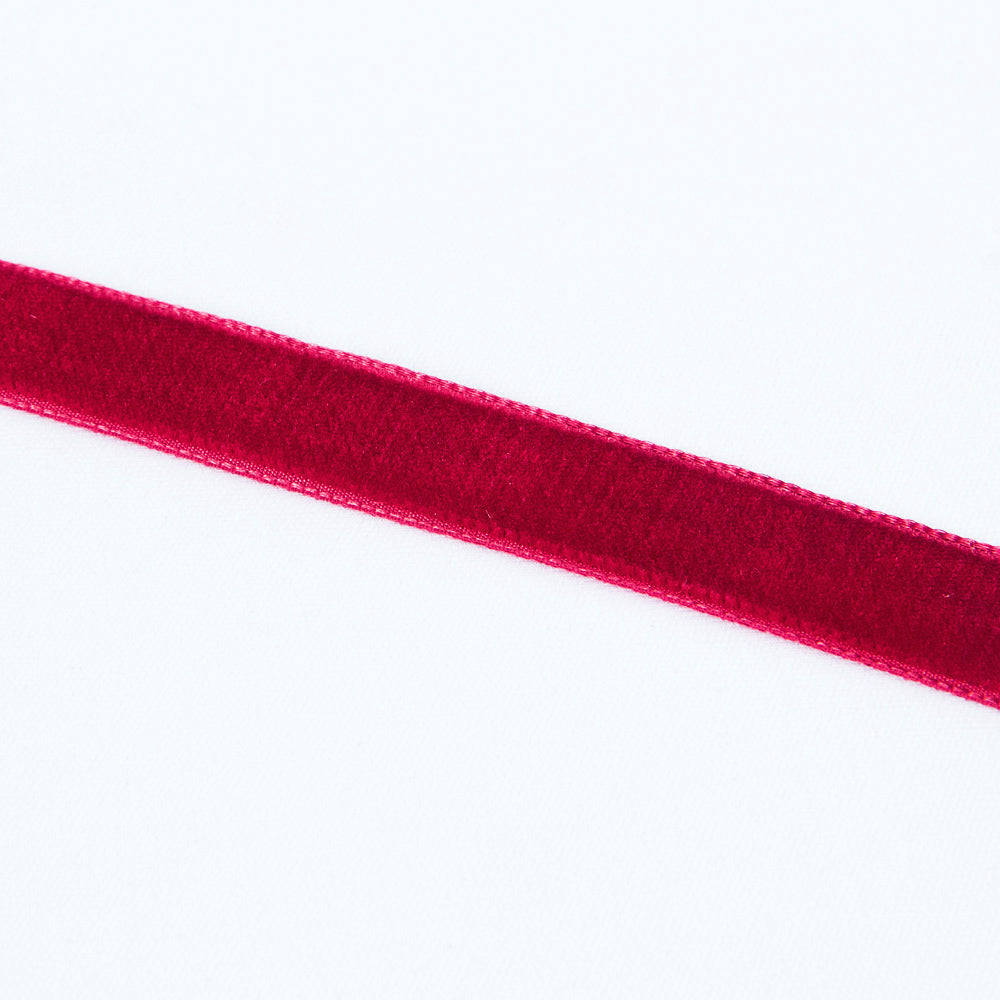 Ruby Velvet Ribbon 16mm - Ribes y Casals