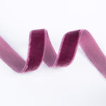 Aubergine Velvet Ribbon 16mm - Ribes y Casals