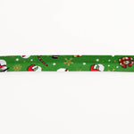 Green Christmas Dolls Bias Tape 18mm - Ribes y Casals
