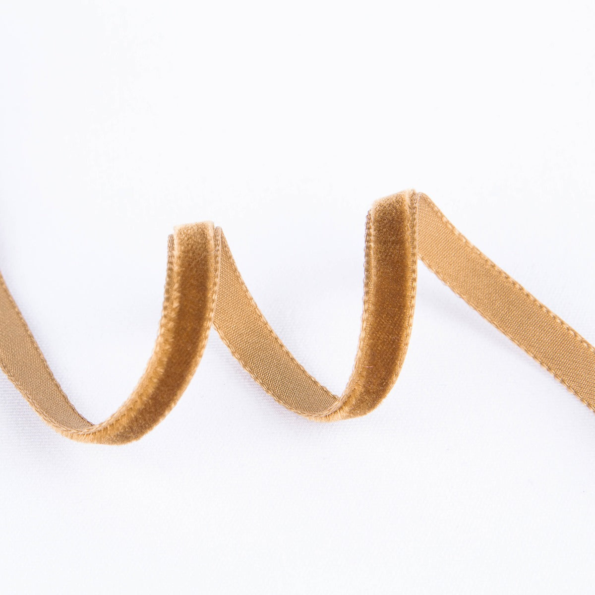 Toffee Velvet Ribbon  7mm - Ribes y Casals