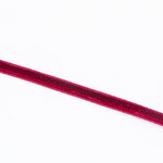 Garnet Velvet Ribbon 7mm - Ribes y Casals