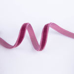 Aubergine Velvet Ribbon 7mm - Ribes y Casals