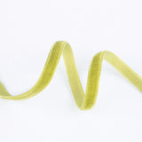 Cinta Terciopelo Verde Aceituna 7mm - Ribes y Casals