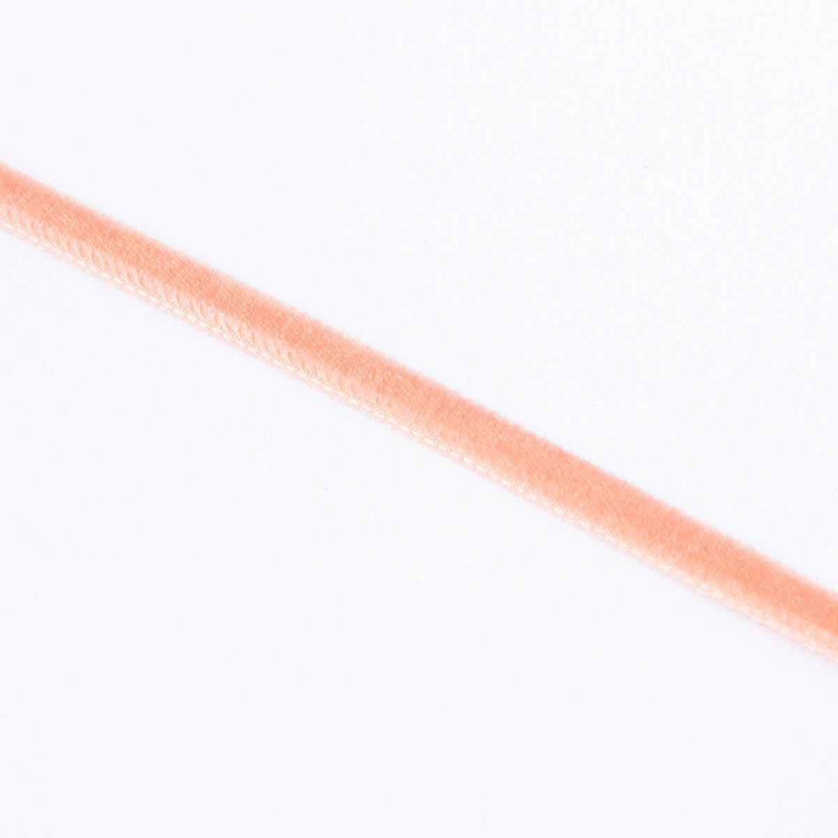 Cinta Terciopelo Salmón 7mm - Ribes y Casals