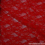 Lace Stretch Red - Ribes y Casals
