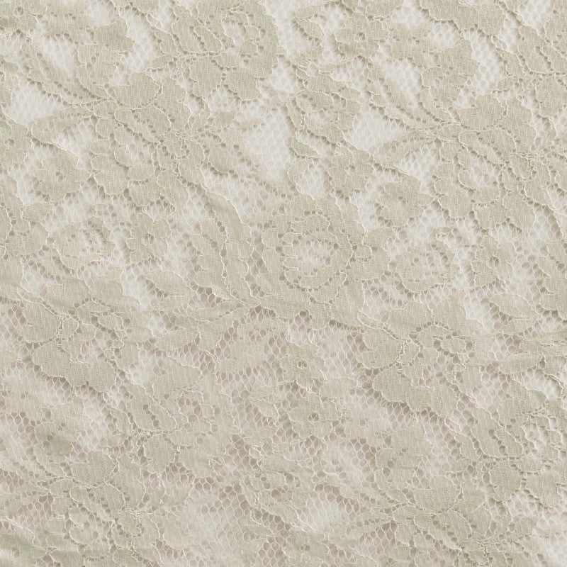 Lace Reembroidered Flowers Ecru - Ribes y Casals