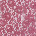 Lace Reembroidered Flowers Pink - Ribes y Casals