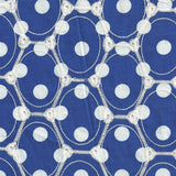 Embroidery Dots Ground Blue - Ribes y Casals