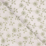 Swiss Embroidery Mini Flower Green - Ribes y Casals