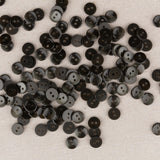 Couture Button Black 12mm - Ribes y Casals