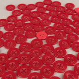 Couture Button Red 17mm - Ribes y Casals