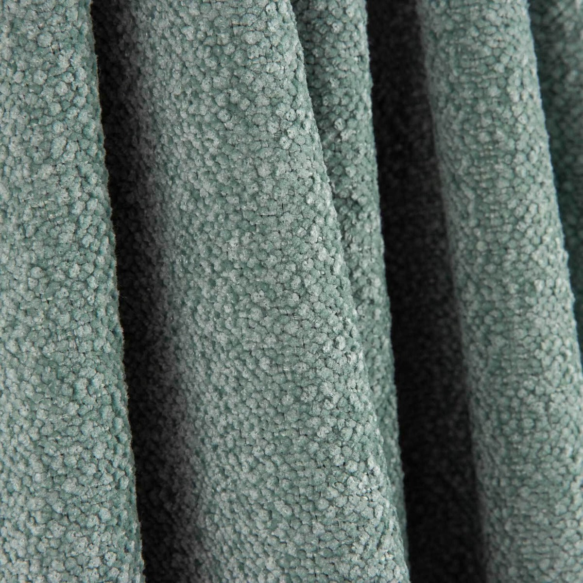 Teal Green Upholstery Bouclé Fabric - Ribes y Casals